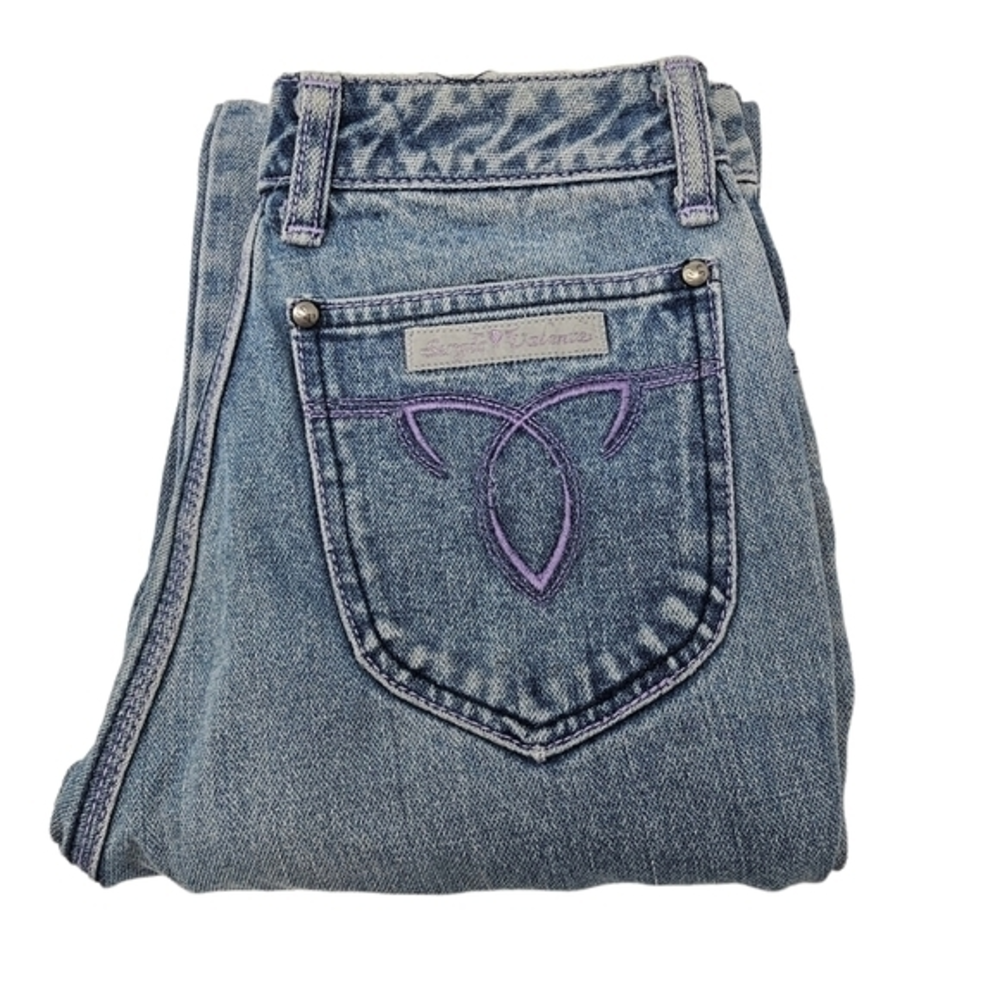 Sergio Valente Vintage Women's Jeans High‎ Rise Waisted 25 x 35 Dark Wash Japan